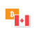 Bitcoin / Canadian Dollar icon